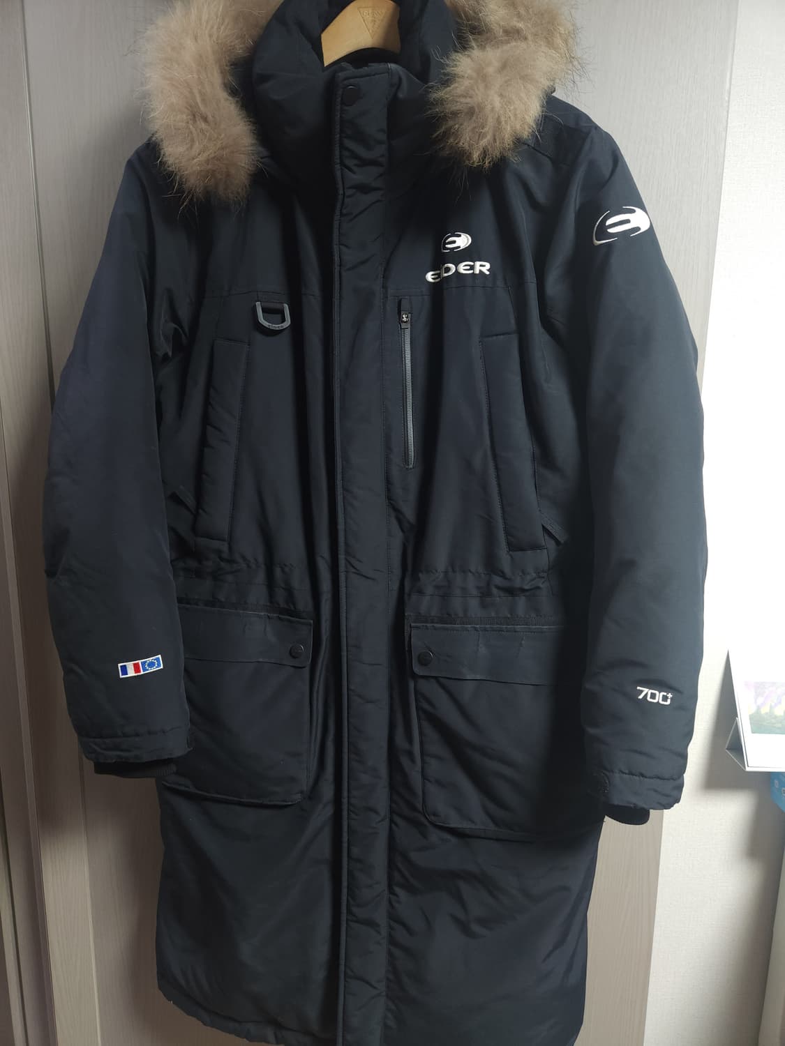 아이더 덕다운 700필 롱패딩, XL 상품이미지1