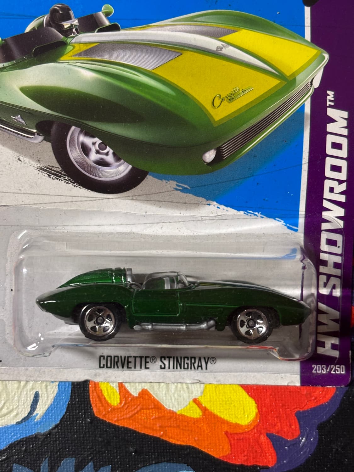 빈티지)미개봉) 핫휠 콜벳 스팅레이 다이캐스트 인테리어 소품 상품이미지4