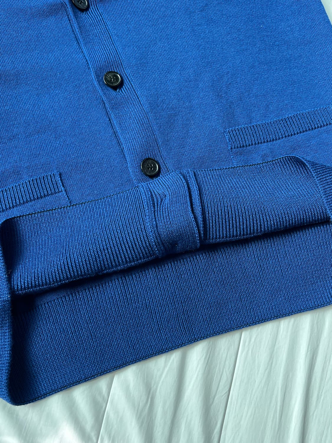 메종키츠네 폭스헤드 울 가디건 상품이미지7