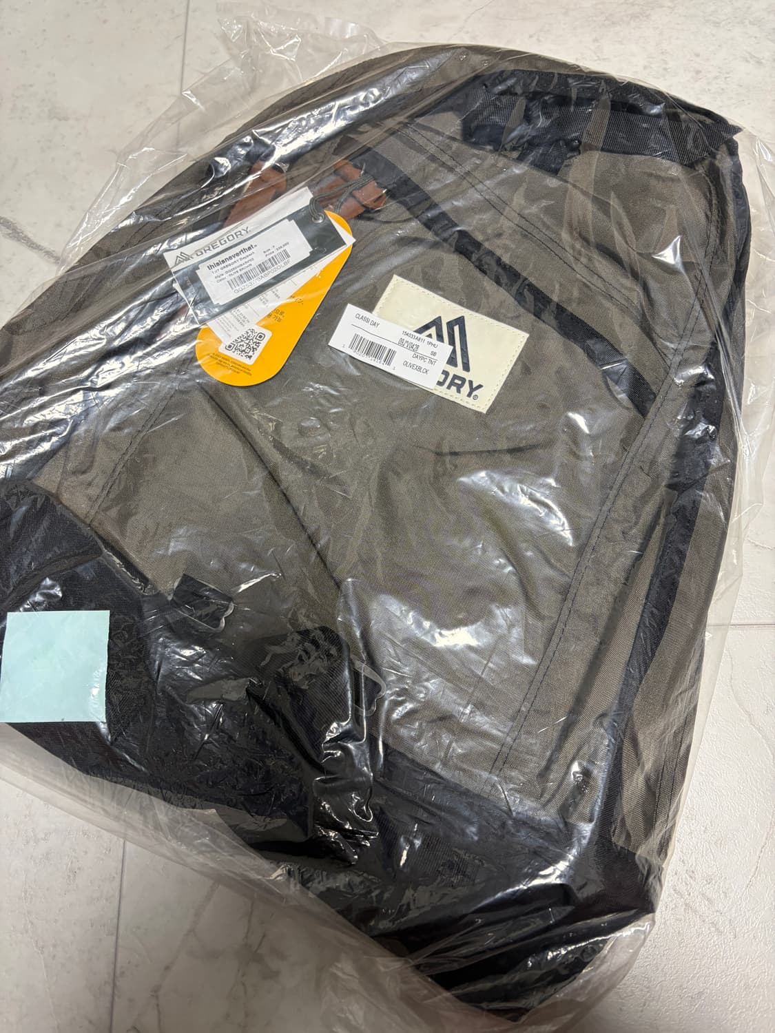 그레고리 x 디스이즈네버댓 데이팩 올리브 브라운 상품이미지2