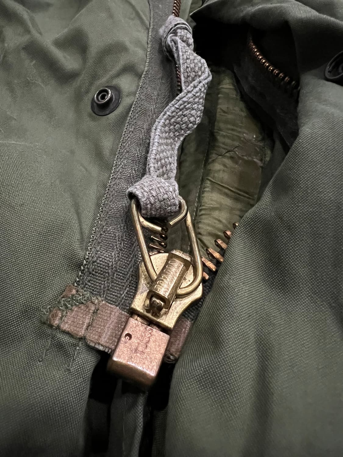 (M) M65 피쉬테일 오리지널 개파카  상품이미지5