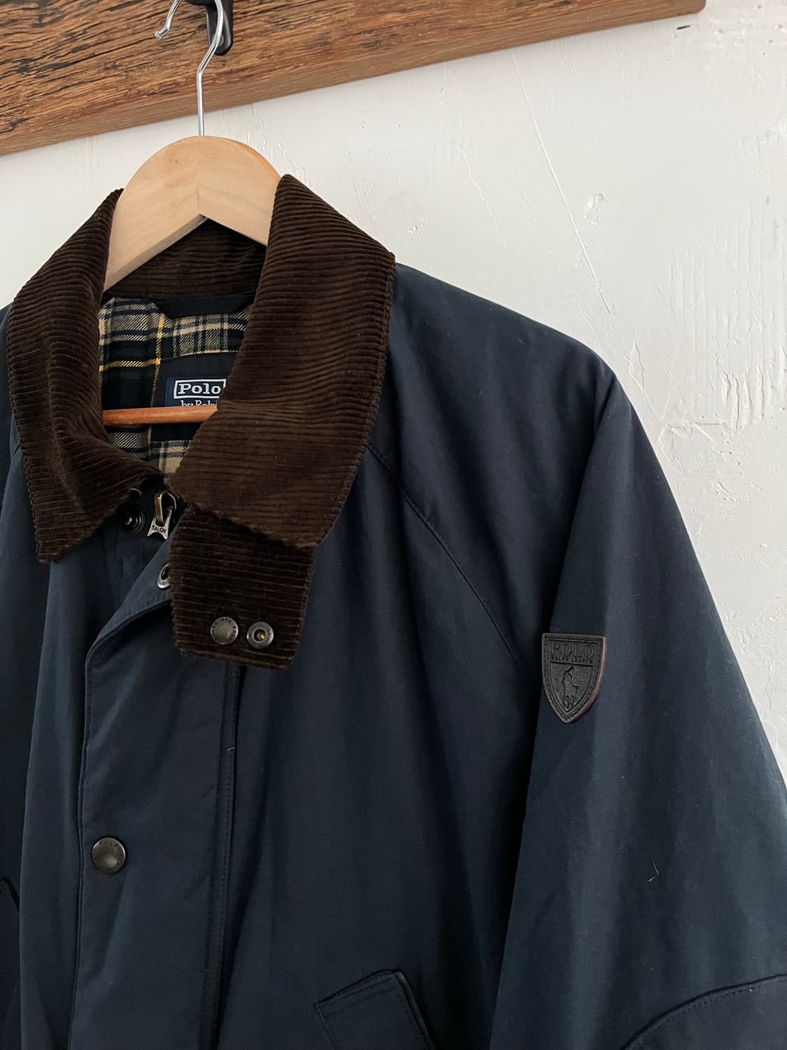 Polo 폴로 랄프로렌 폴로 포니 패치 왁스 코팅 자켓 상품이미지6