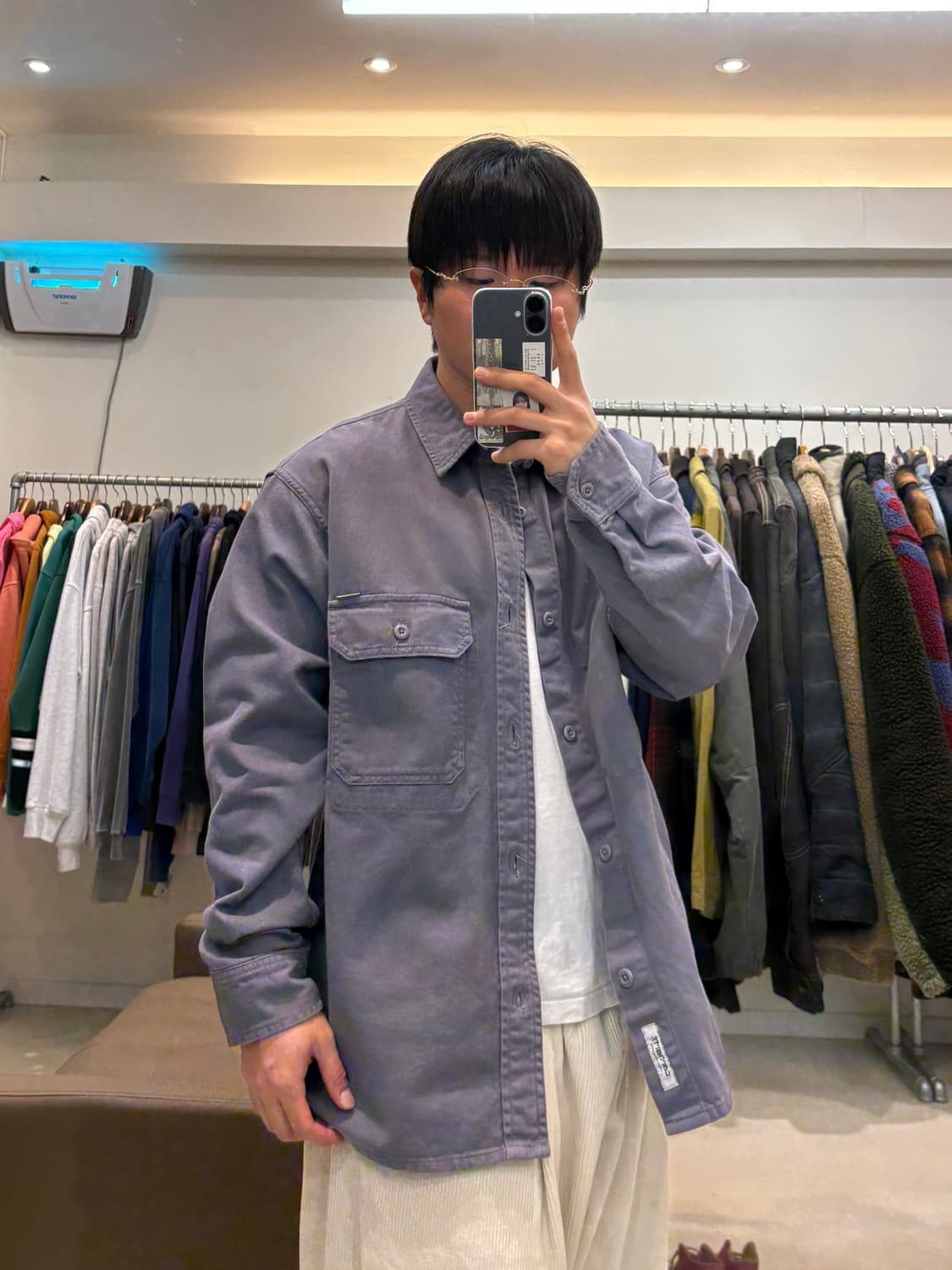 칼하트 WIP 코듀로이 워크 셔츠 상품이미지5