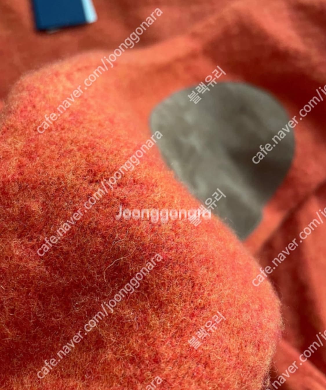 차정원 폴로 스웨이드 패치 울 캐시미어 스웨터 M새상품 상품이미지6