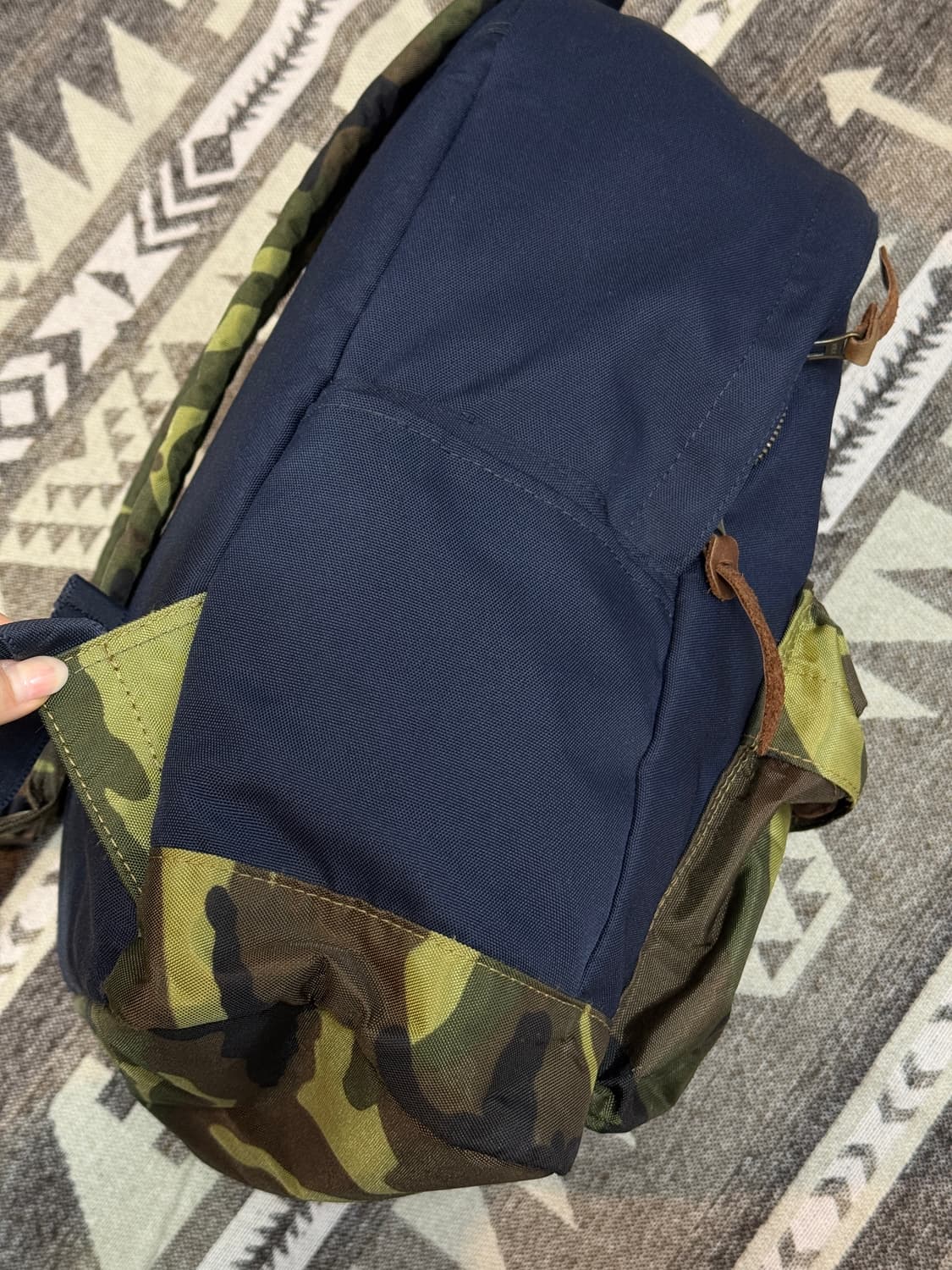 커버낫 카모 네이비 백팩 상품이미지7