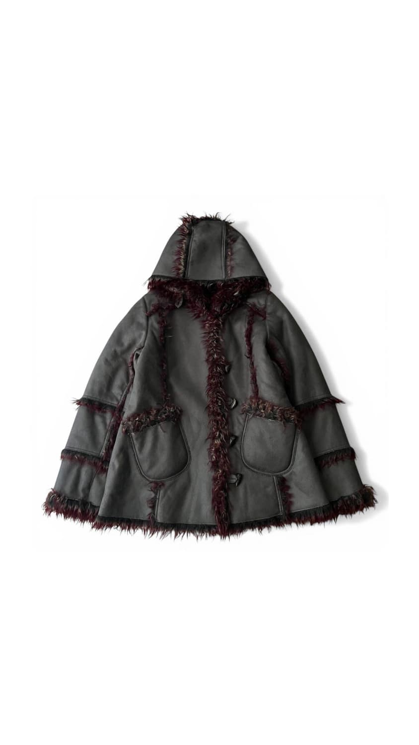 Perverze hoodie Riversible  fur 퍼버즈 퍼 상품이미지1