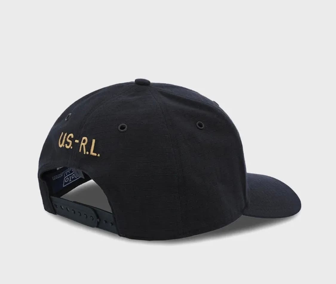 폴로 가먼트 다이 립스탑 볼캡 (BLACK) 상품이미지4