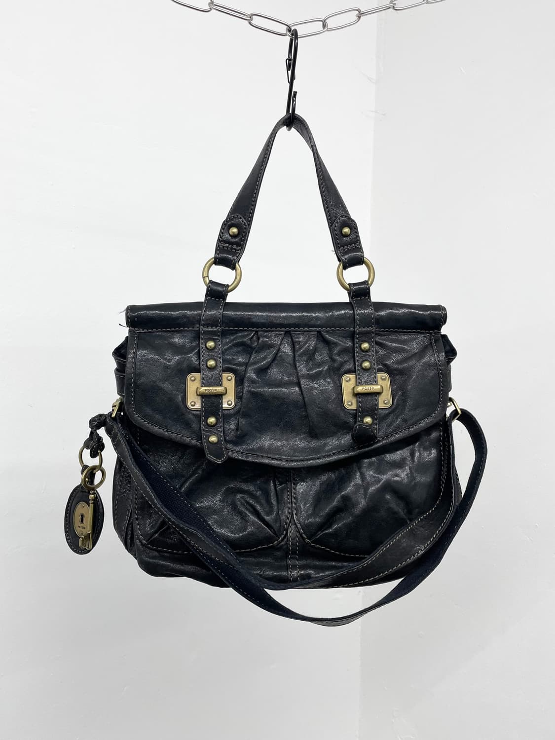 파슬 키 버클 사첼백 상품이미지1