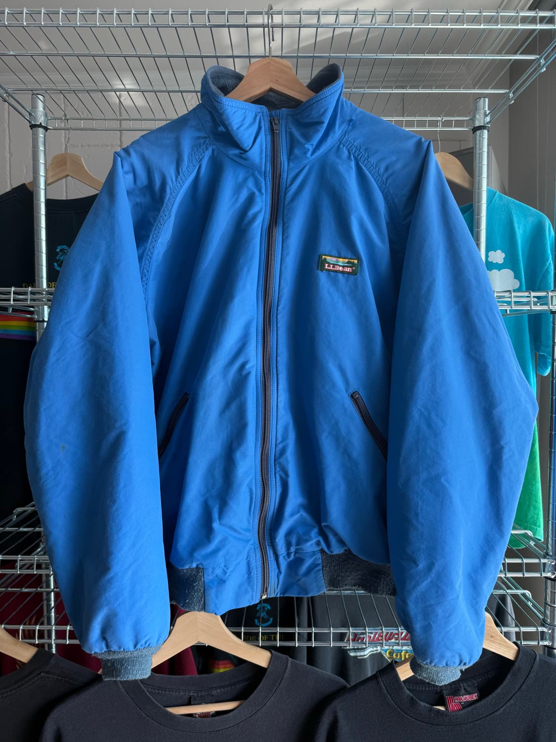 80s Made in USA L.L.Bean 웜업 자켓 상품이미지1