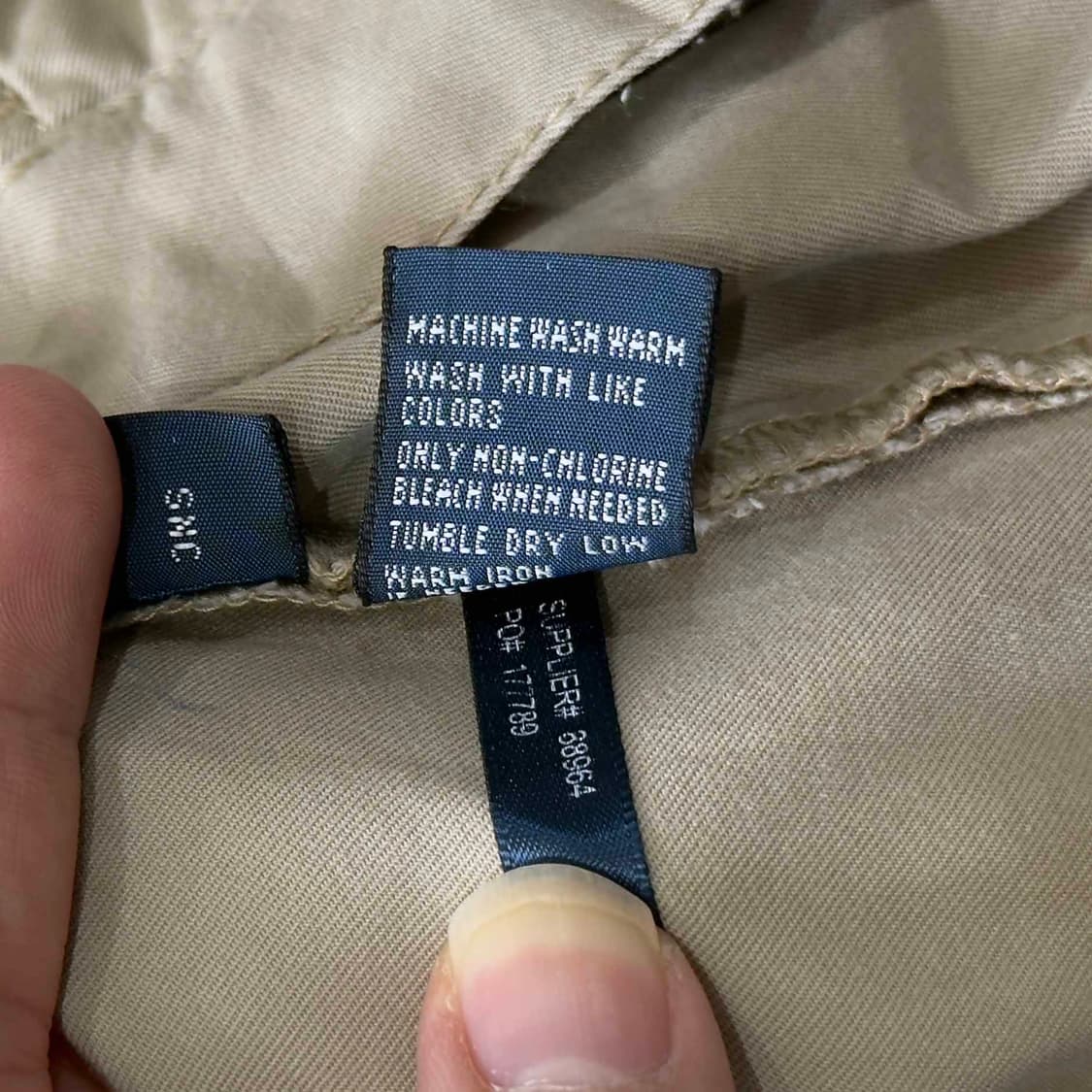 폴로 랄프로렌 노턱 치노 반바지 W30 상품이미지5