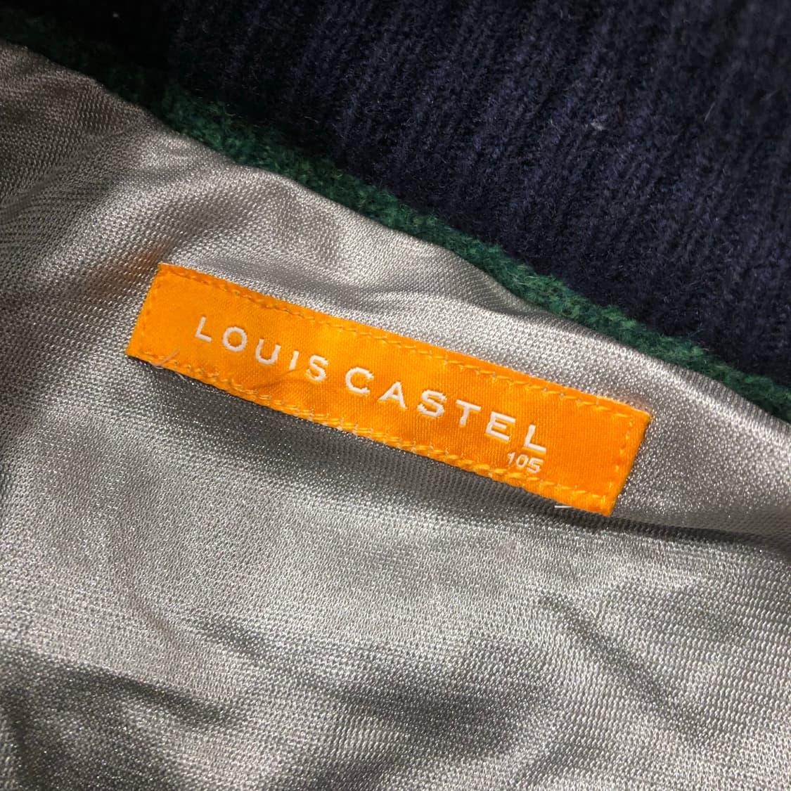 105 루이까스텔 울 방풍 니트 집업 자켓 상품이미지5