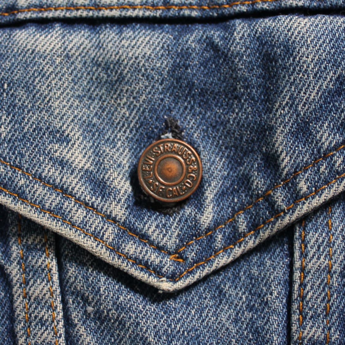 80's Levi’s 리바이스 타입3 데님 자켓(USA 빈티지) L038 상품이미지5