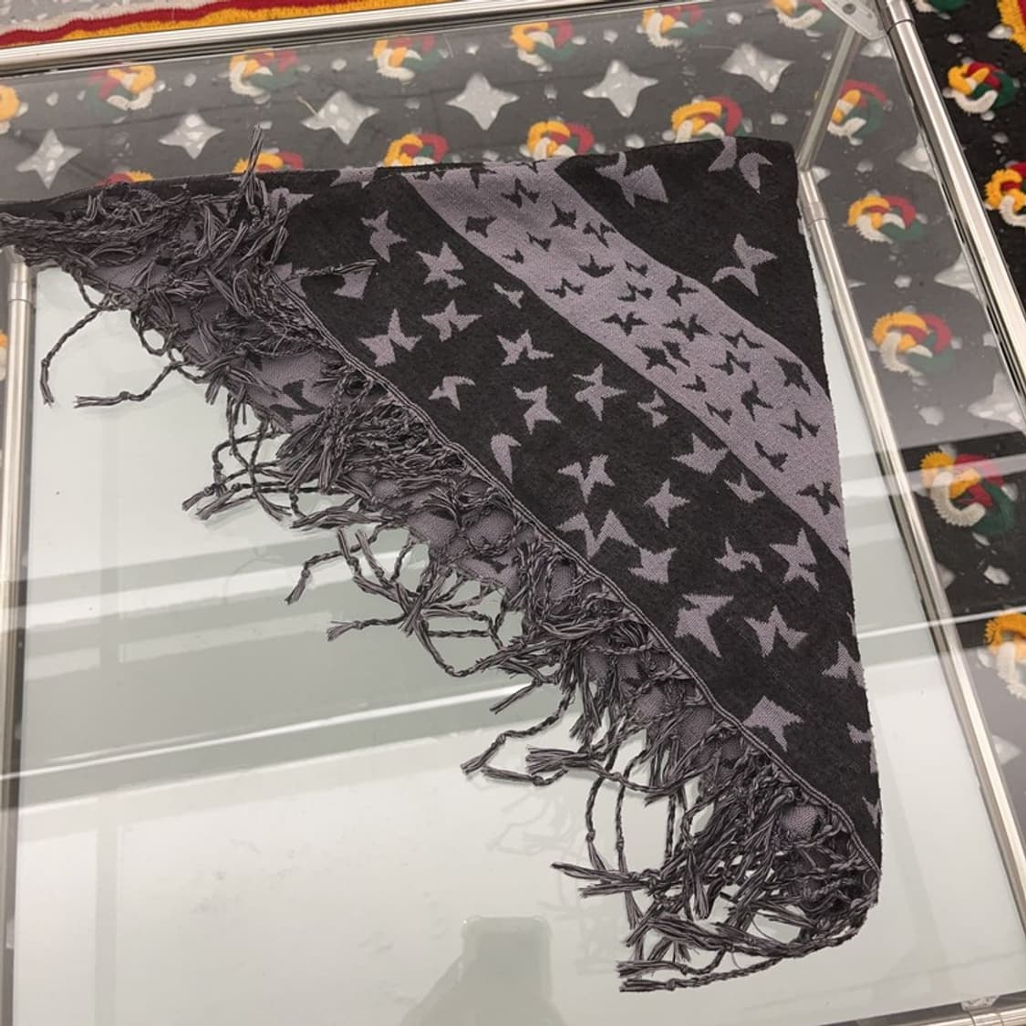 빈티지 Y2K 스트릿 히피 케이프 숄 머플러 C08037 상품이미지4