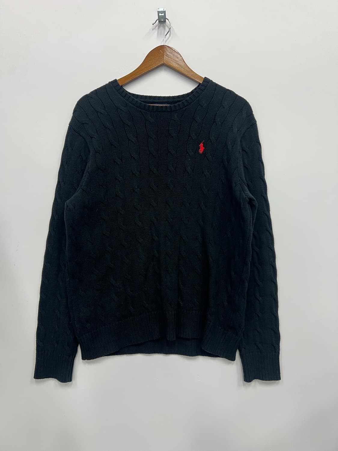 폴로 블랙 니트  상품이미지1