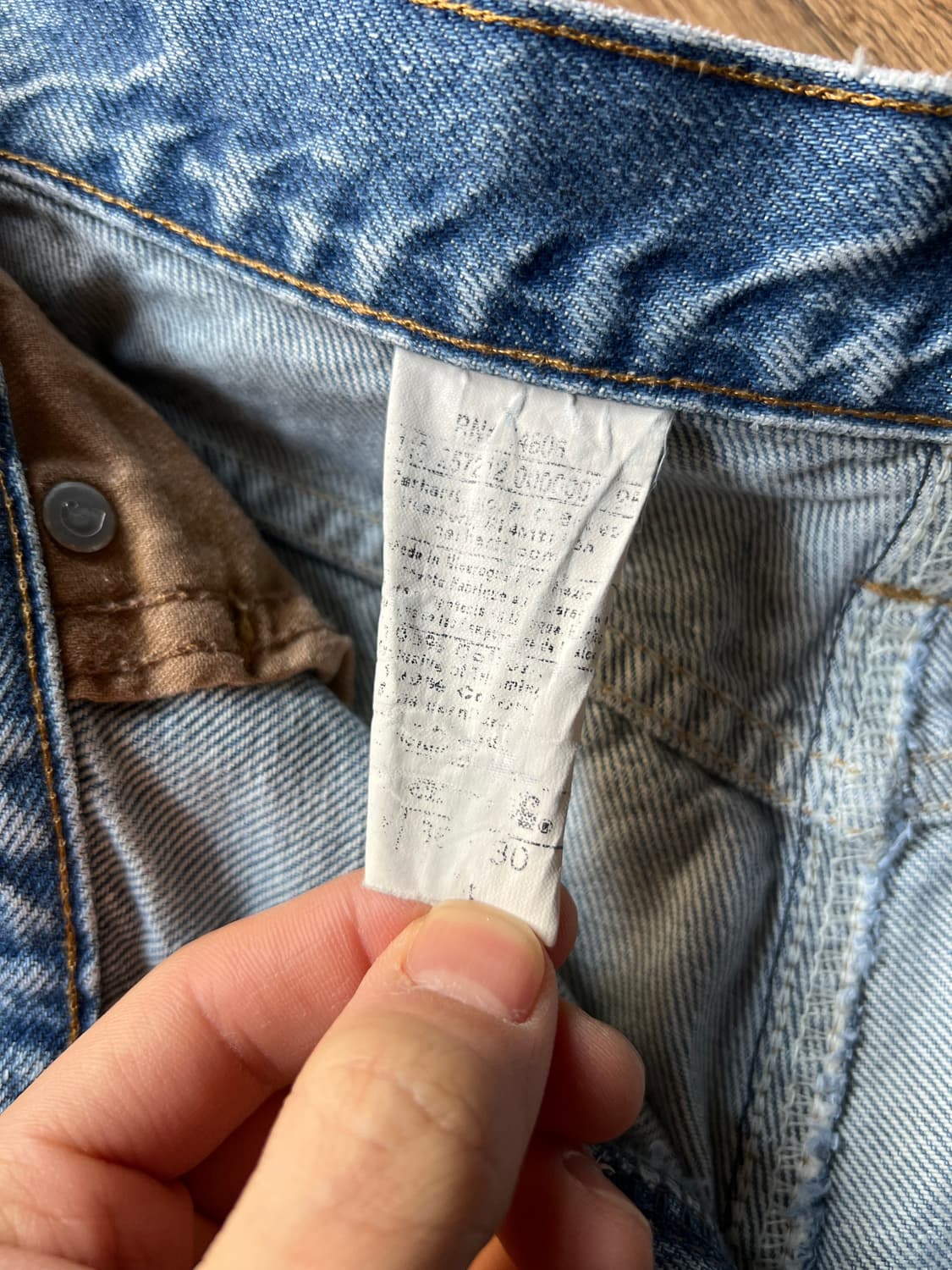 [36]칼하트 USA 빈티지 워싱 워크 데님 팬츠 상품이미지5