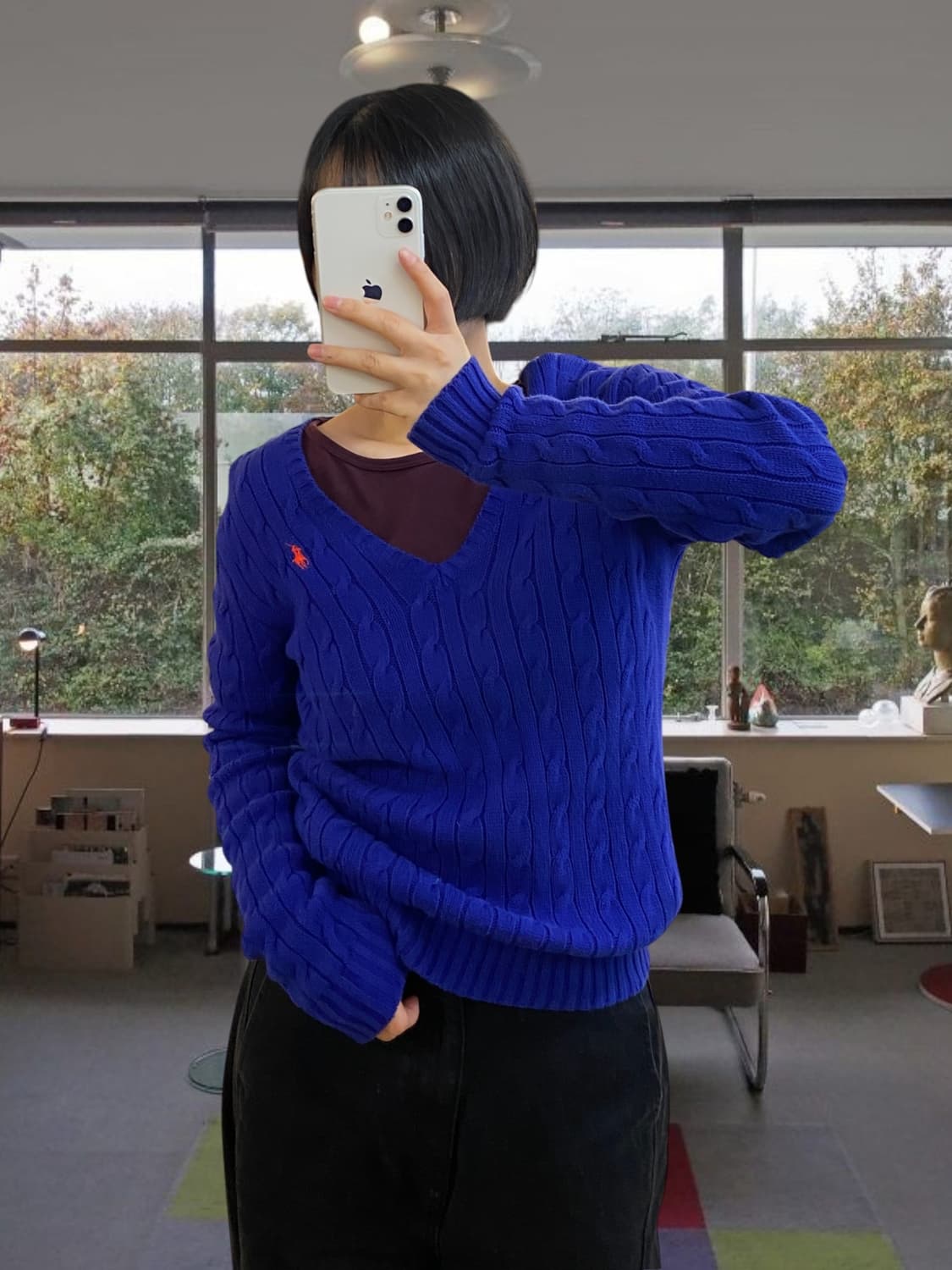 폴로랄프로렌 케이블 니트 (Woman M) AA1005 상품이미지1