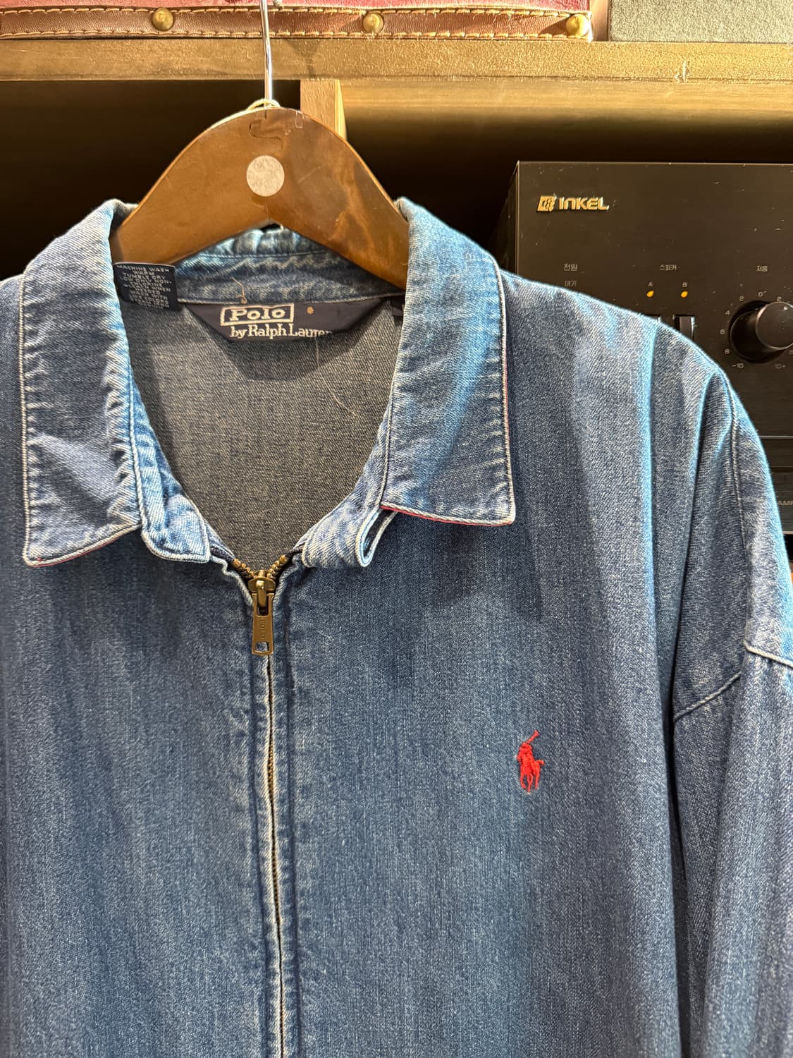 폴로 랄프로렌 데님 블루종 L(2XL) 상품이미지3
