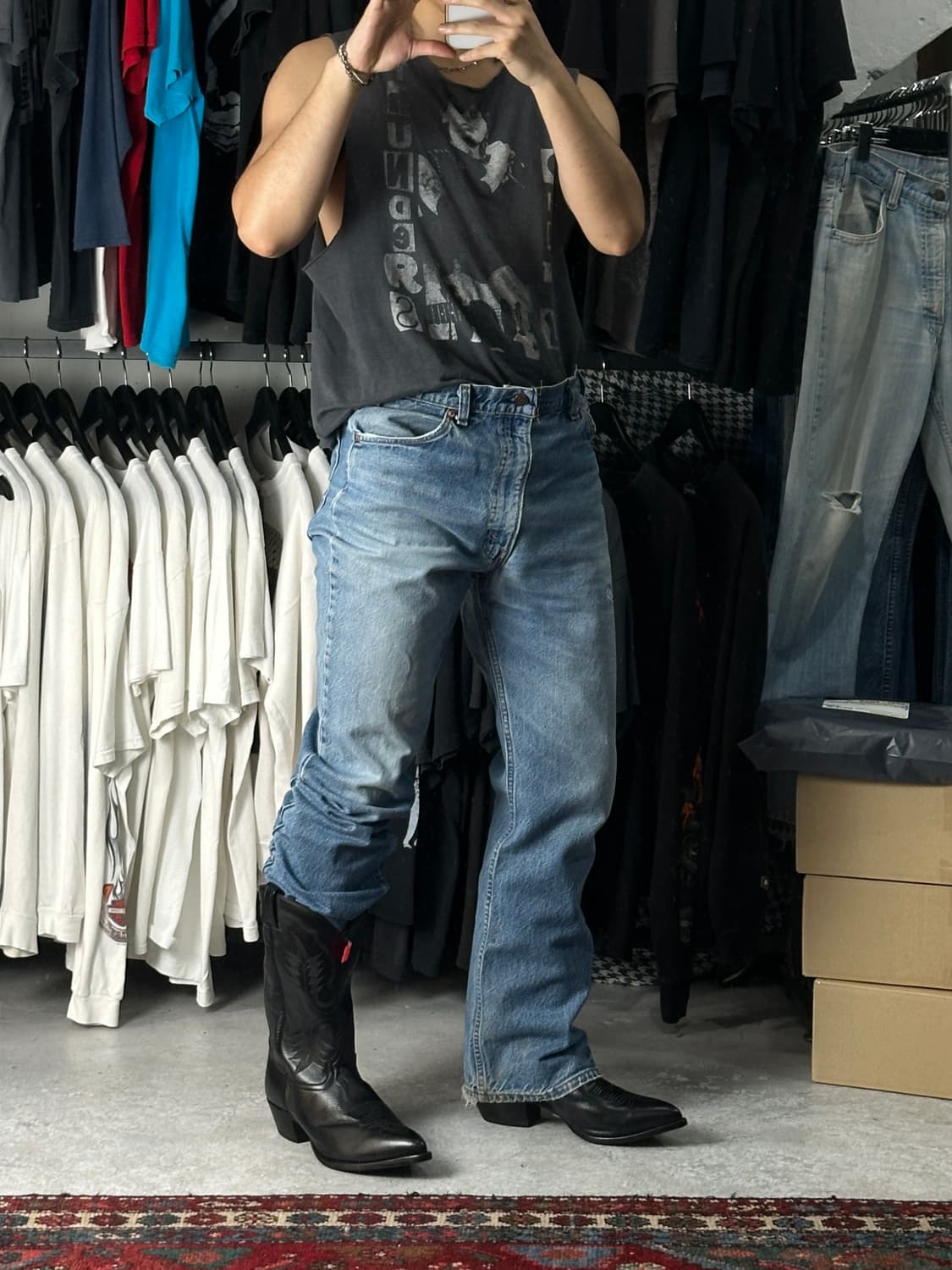 *데드스탁* 00's OG 토니라마 카우보이 웨스턴 부츠 상품이미지2
