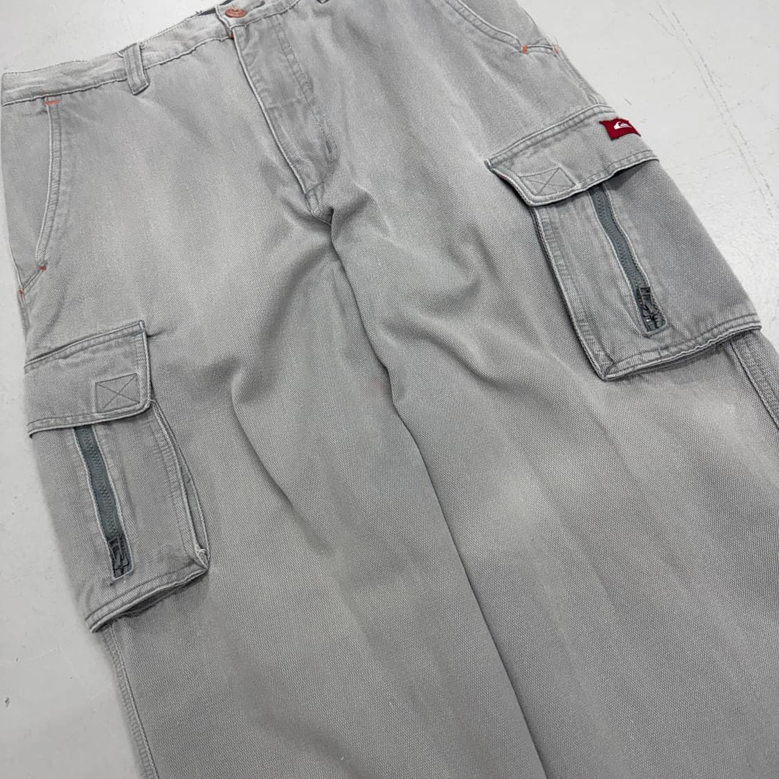 퀵실버 Y2K 탄창 와이드 워싱 카고팬츠 상품이미지5