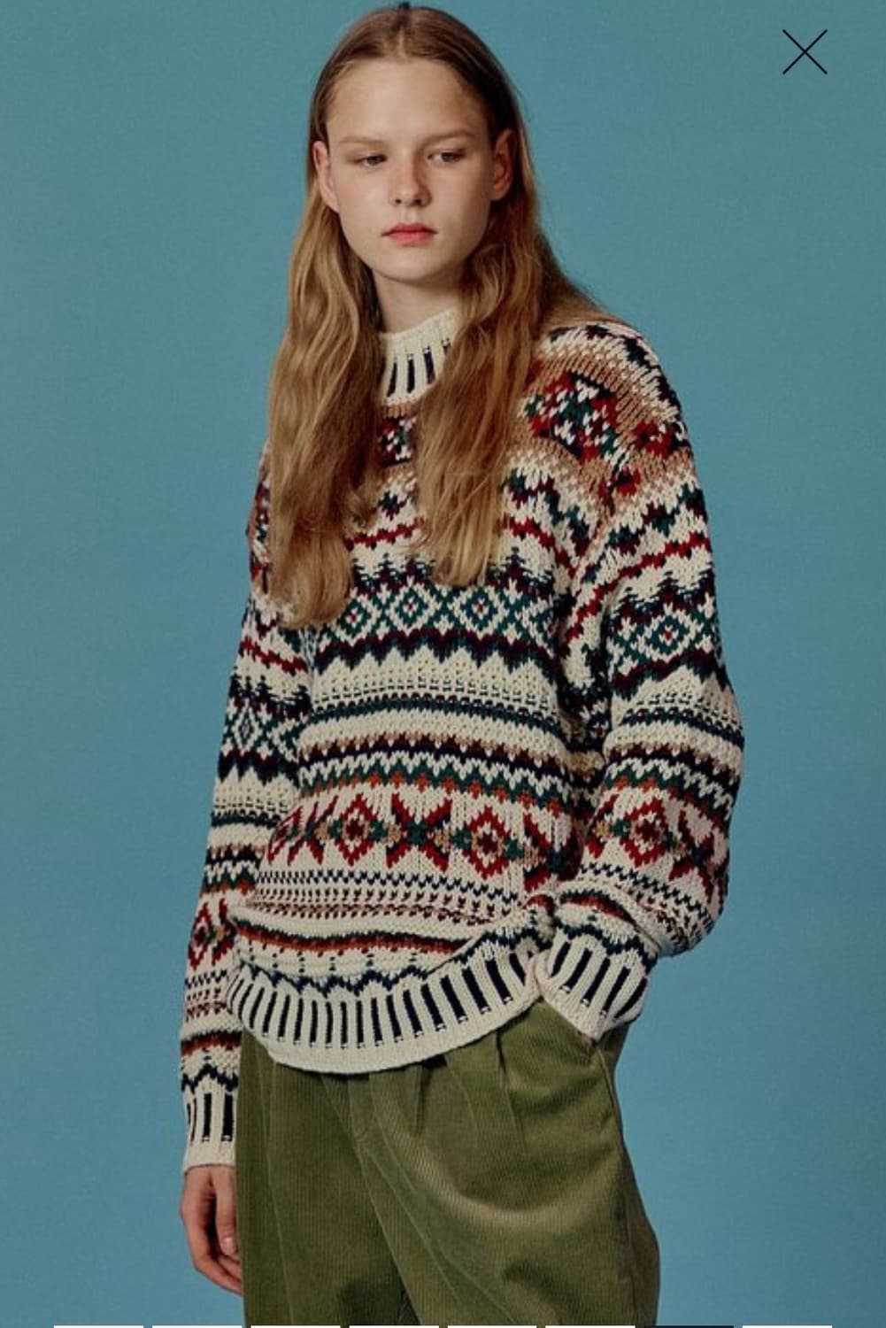 studio tomboy 스튜디오톰보이 에스닉 니트 상품이미지7