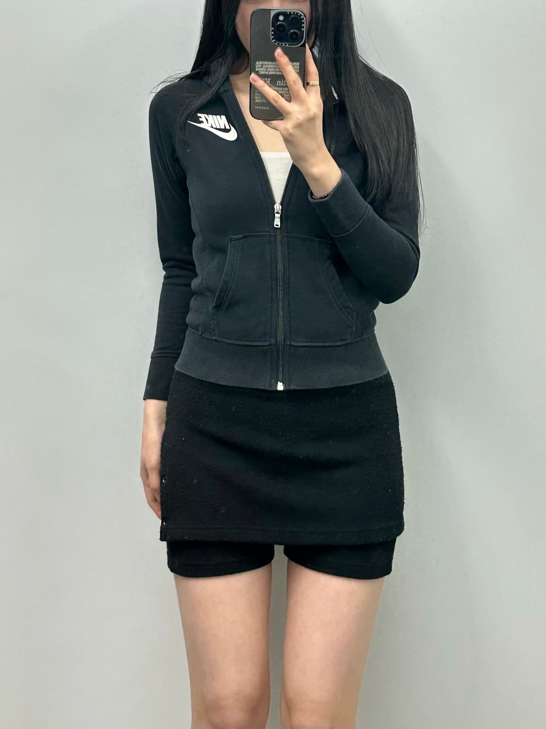 나이키 퓨추라 블랙 딱붙 후드집업  상품이미지1