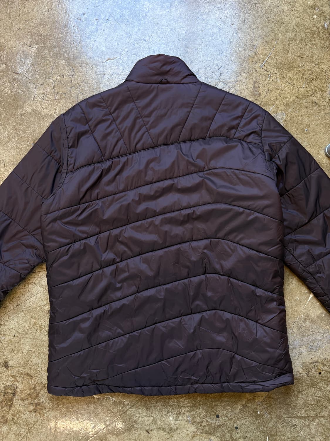 몽벨 montbell 브라운 경량 패딩 상품이미지7