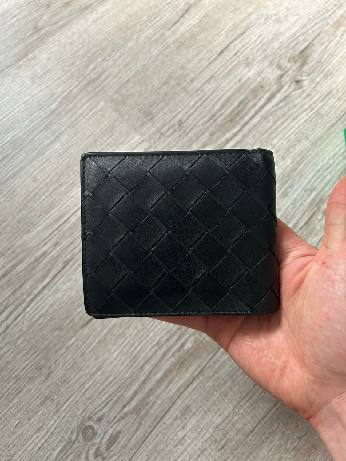 [25년/5월] 보테가베네타 반지갑 블랙 풀구성 상품이미지3