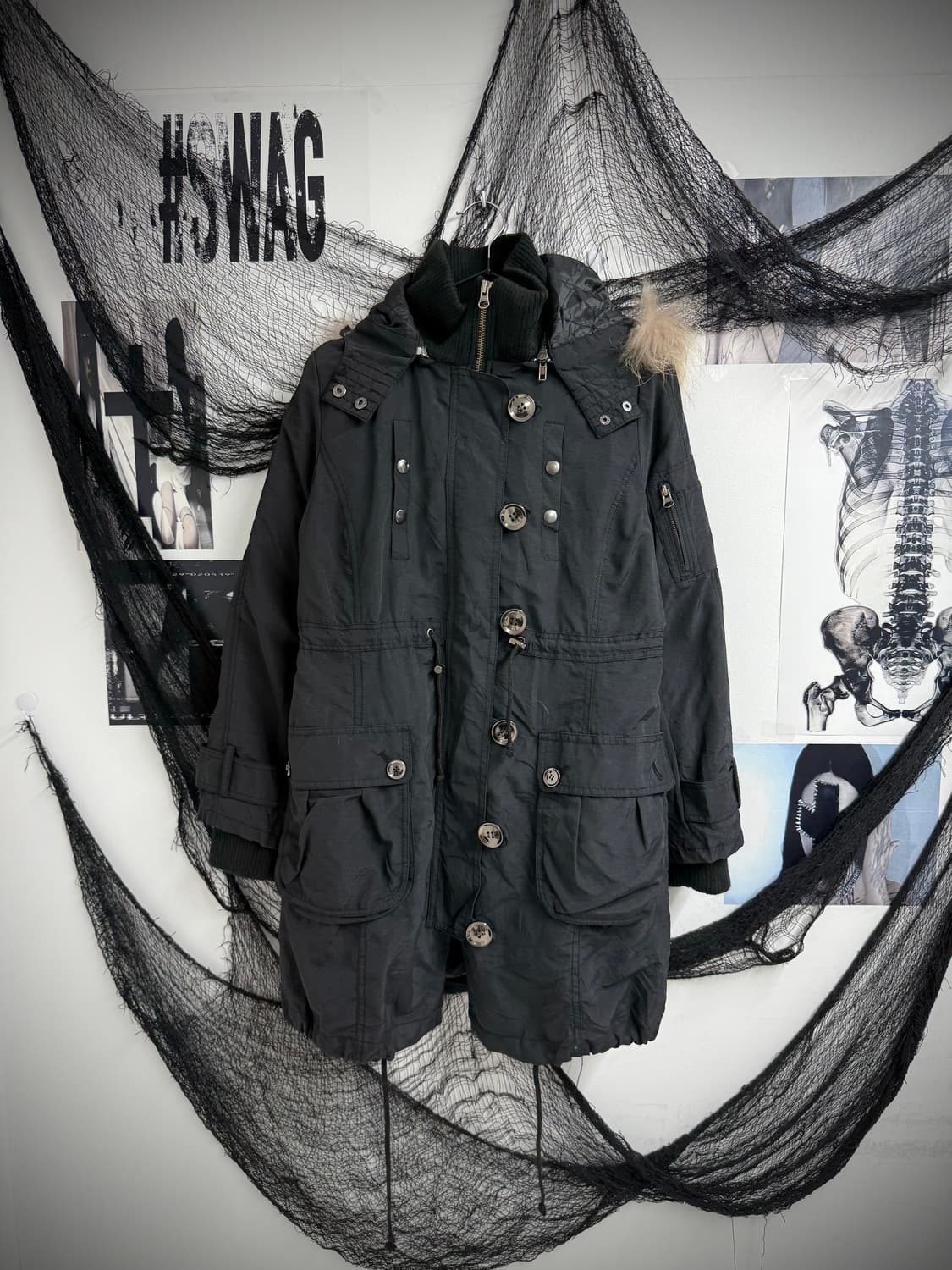 00s button detailed long jumper 상품이미지1