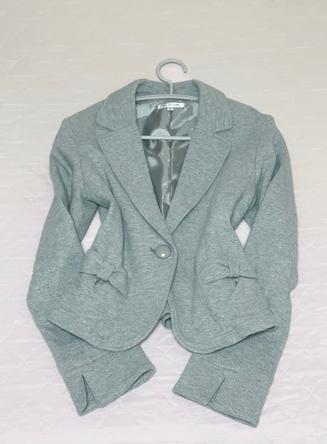 GLACIER 글래시어 리본 포켓 숏코트 히메오네갸루 stc이코핑세 상품이미지1