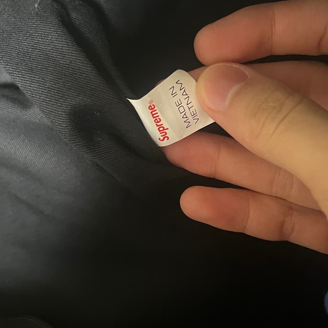 슈프림 캔버스 토트백 상품이미지2