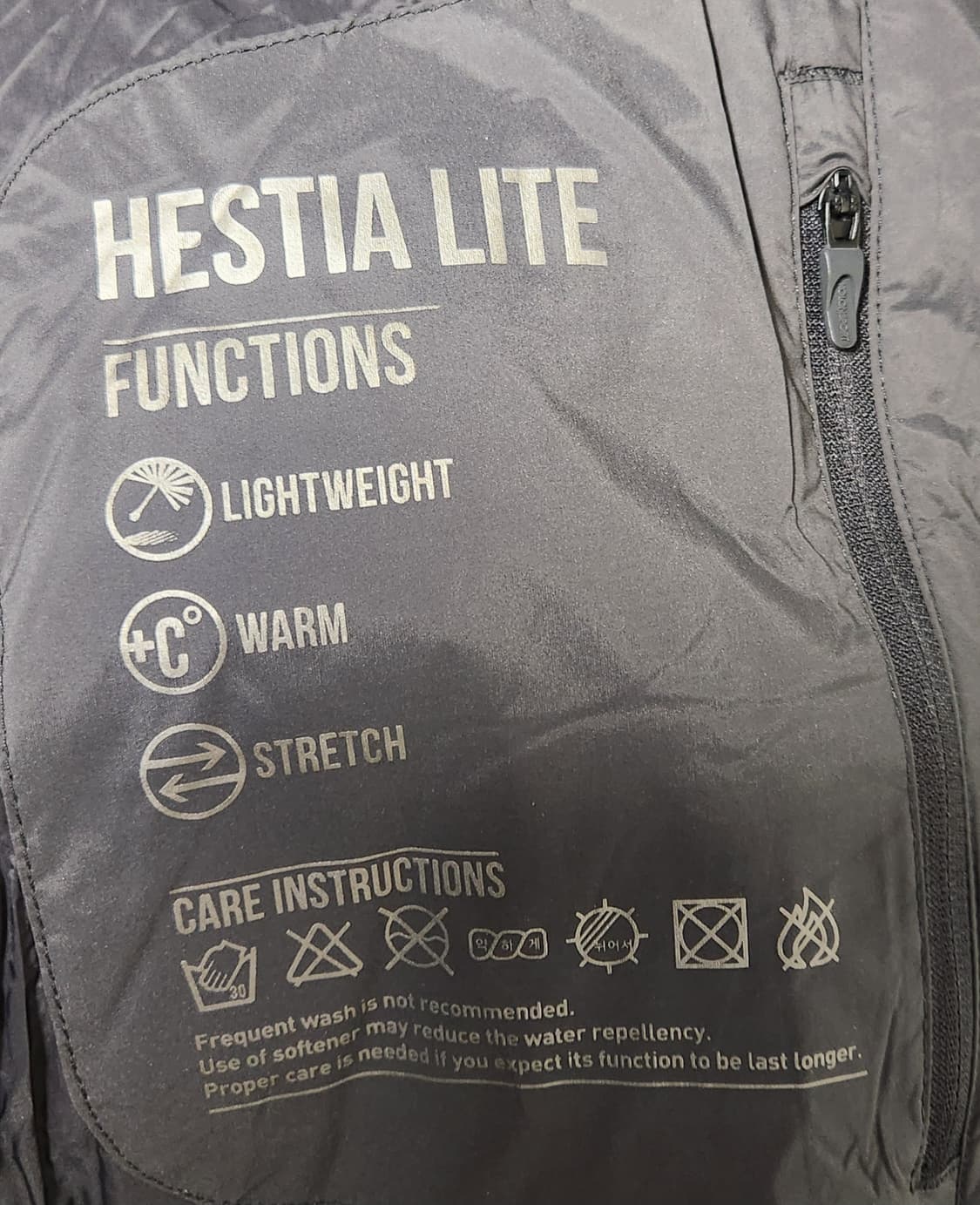 코오롱스포츠 헤스티아 라이트 구스패딩 105-110 상품이미지5