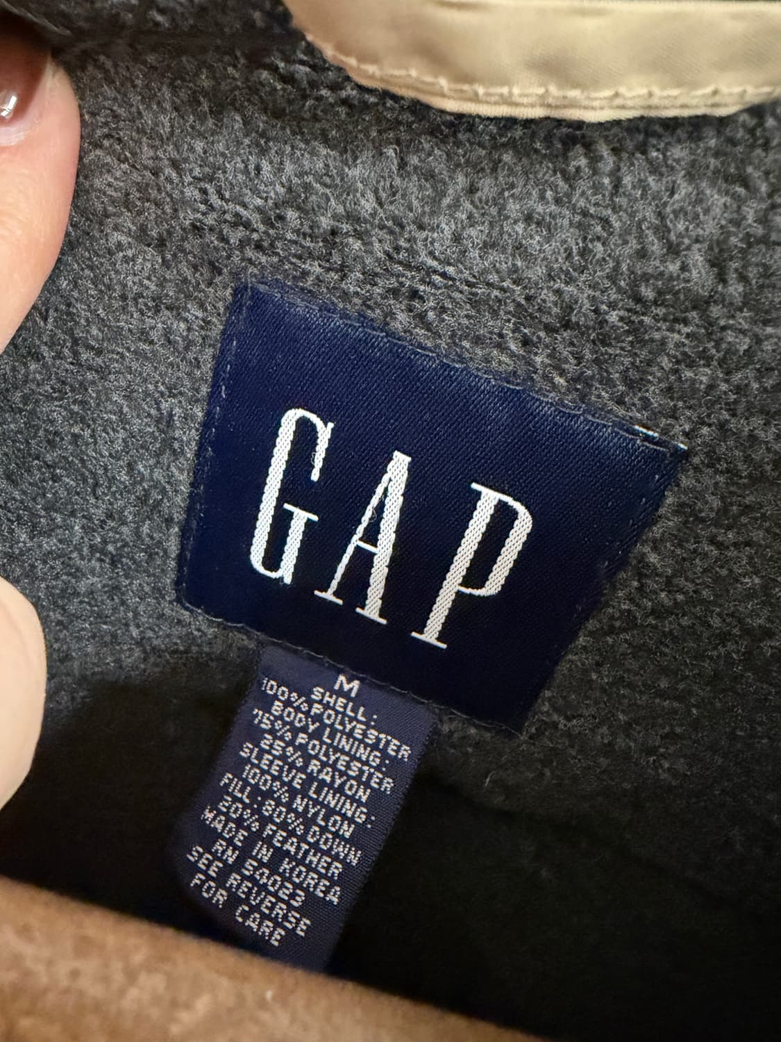 N175. 올드갭 패딩 상품이미지2