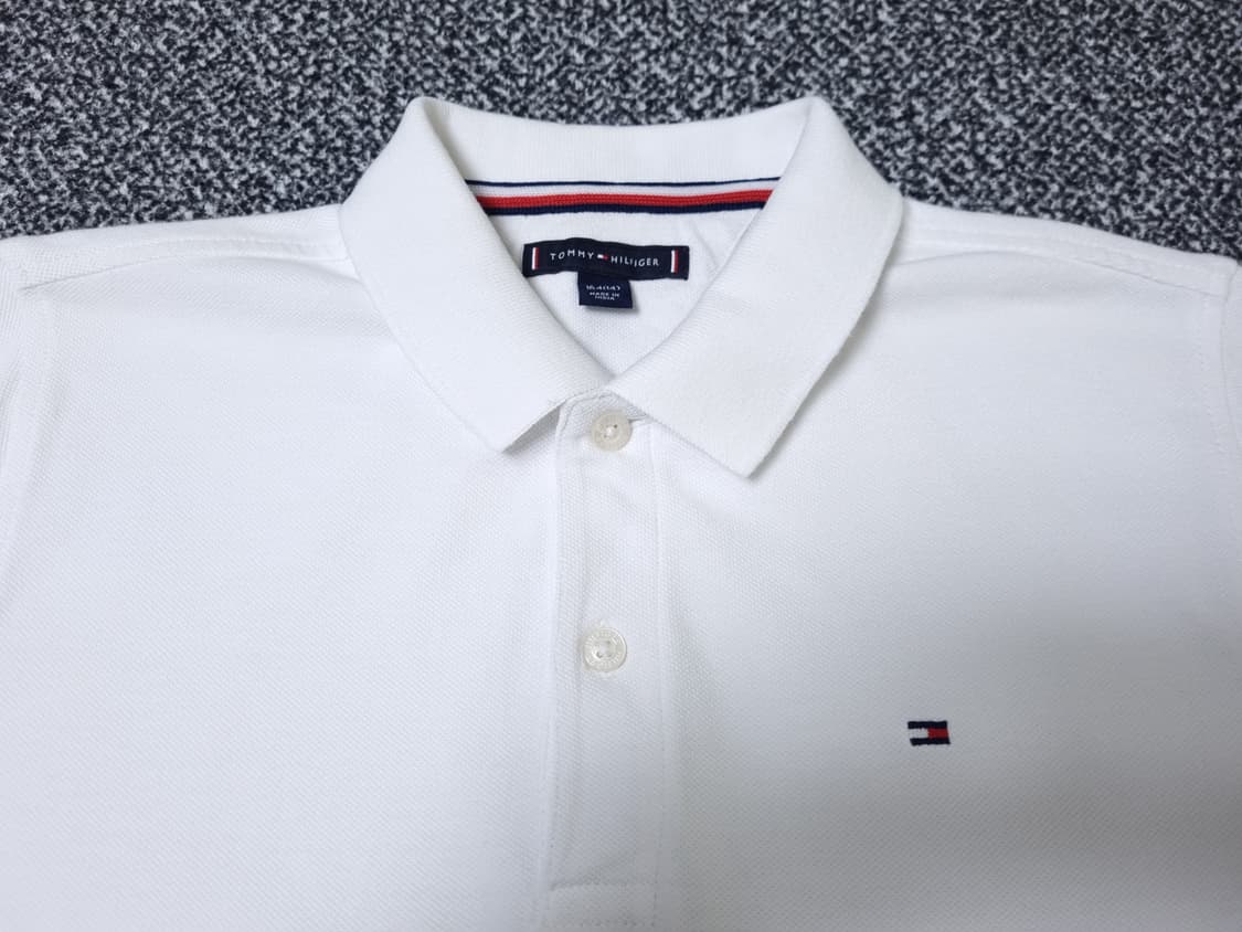 [무료배송][160]타미힐피거 키즈 피케 반팔티 카라티 상품이미지5