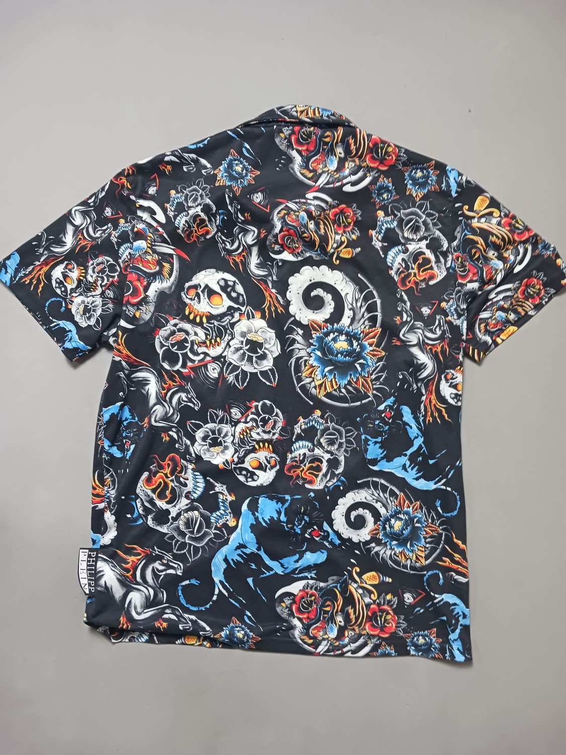 [M] 필립플레인 그래픽 프린팅 반팔 폴로티 상품이미지6