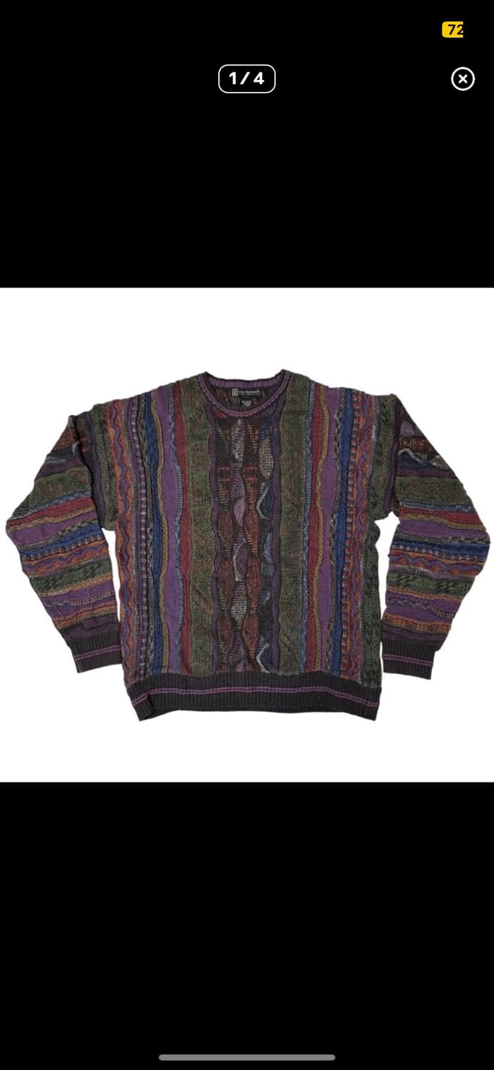 (첫번째 사진은 이전판매자분 사진입니다) 빈티지 니트 상품이미지1