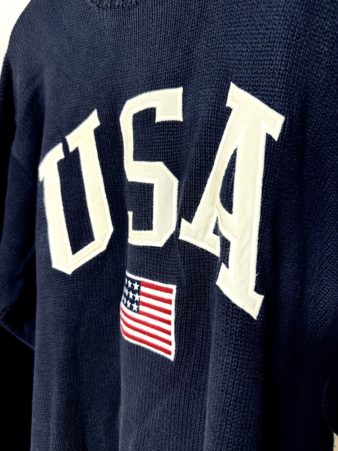 폴로 랄프로렌 90s 스포츠 시그니처 로고 니트 상품이미지4