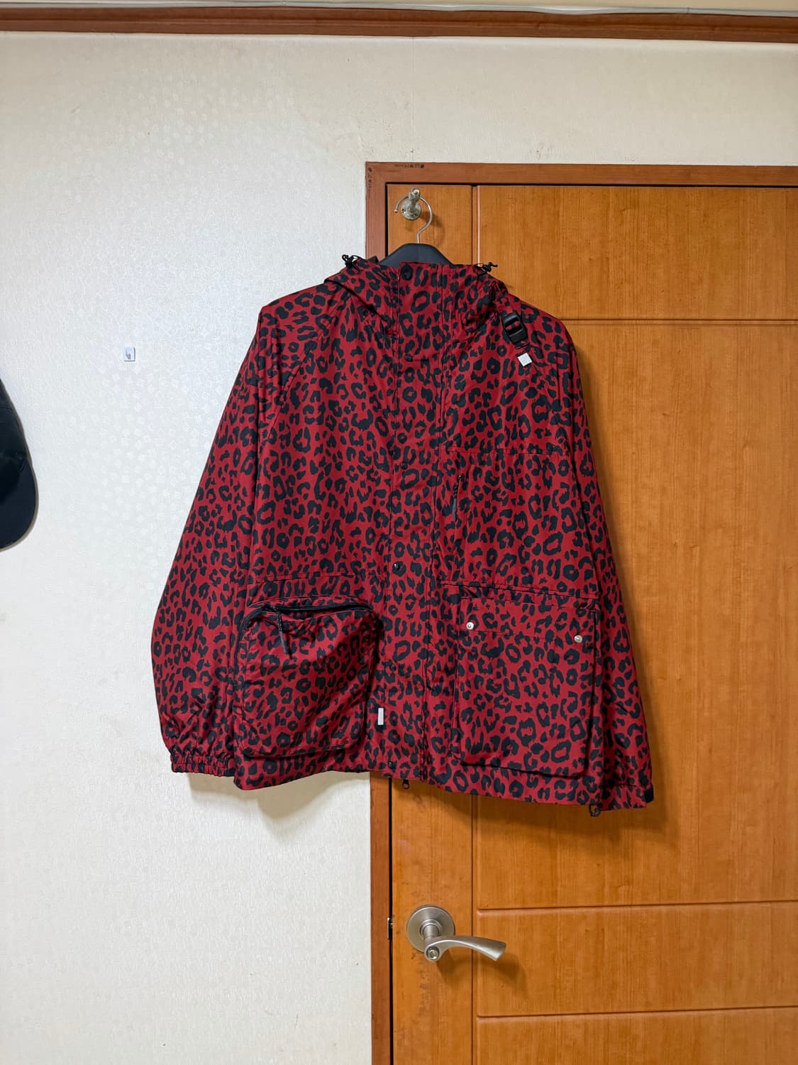 fetch 페치 레오파드 바람막이 자켓 (M) 상품이미지1