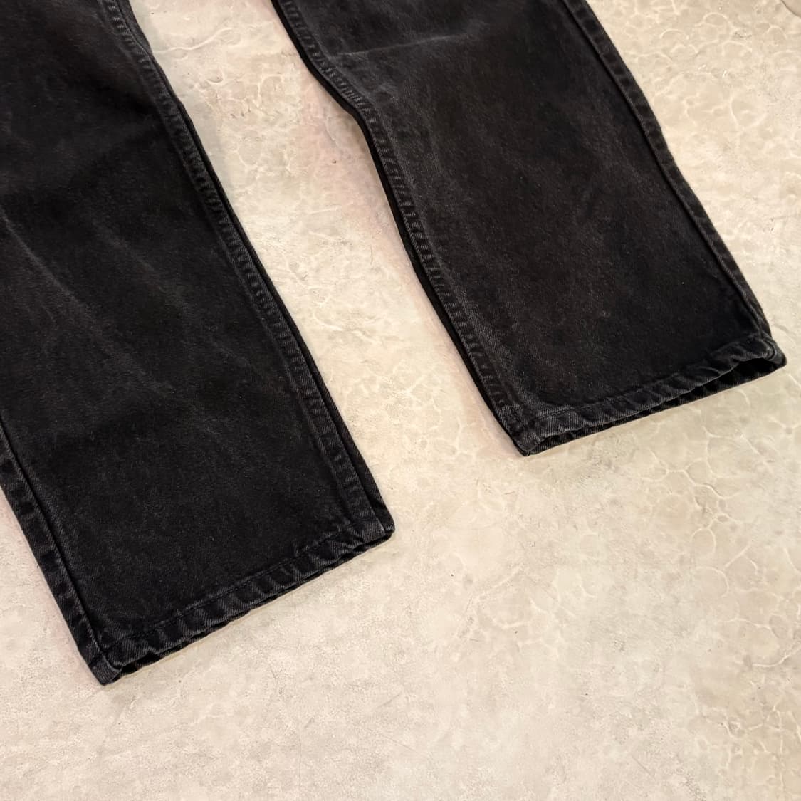 [34/36] USA🇺🇸 리바이스 505 오렌지탭 블랙 흑청 상품이미지2