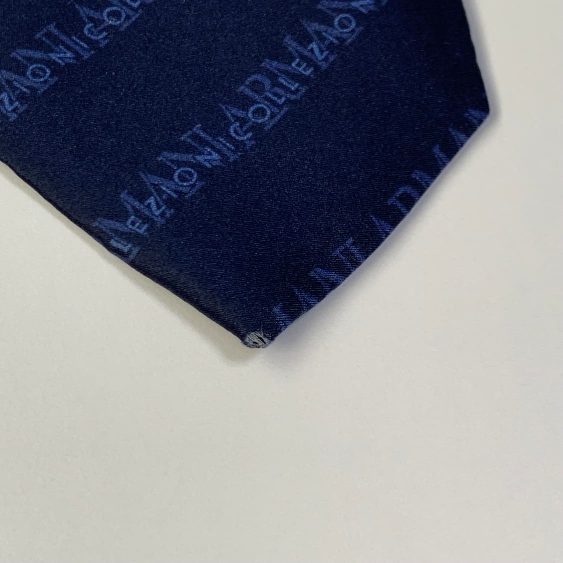 알마니(ARMANI) 신형라벨 모노그램 명품넥타이 이태리 100실크 상품이미지9