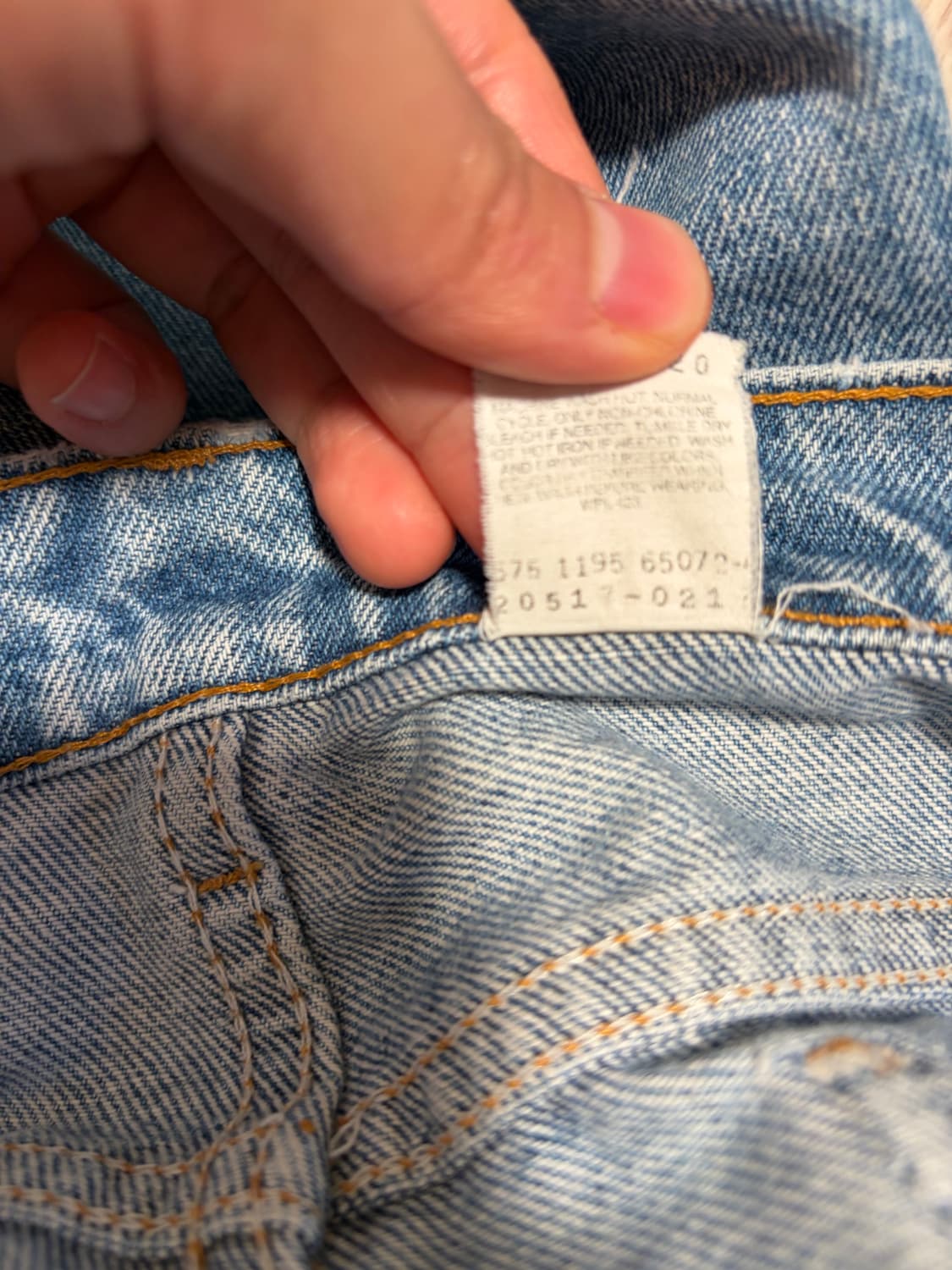 ❤️Vintage 빈티지 리바이스 517 90s usa made 상품이미지7