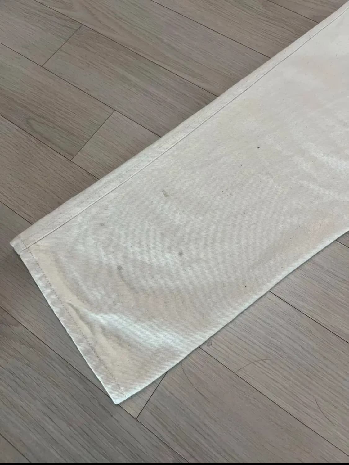 이얼즈어고 플로리스데님 와이드핏 에크루 M 상품이미지5