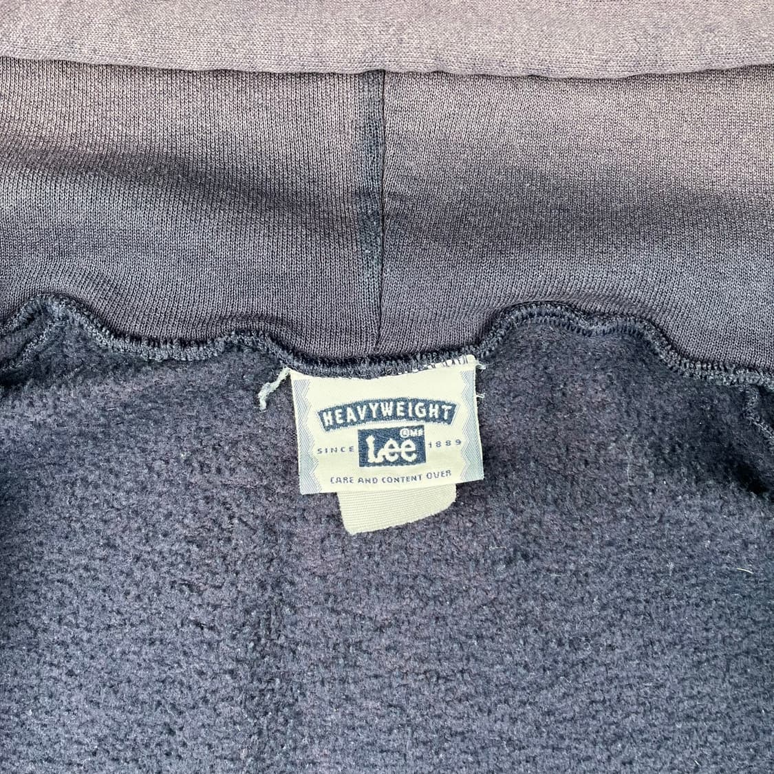 빈티지 Lee Thrashed 후드집업 상품이미지3