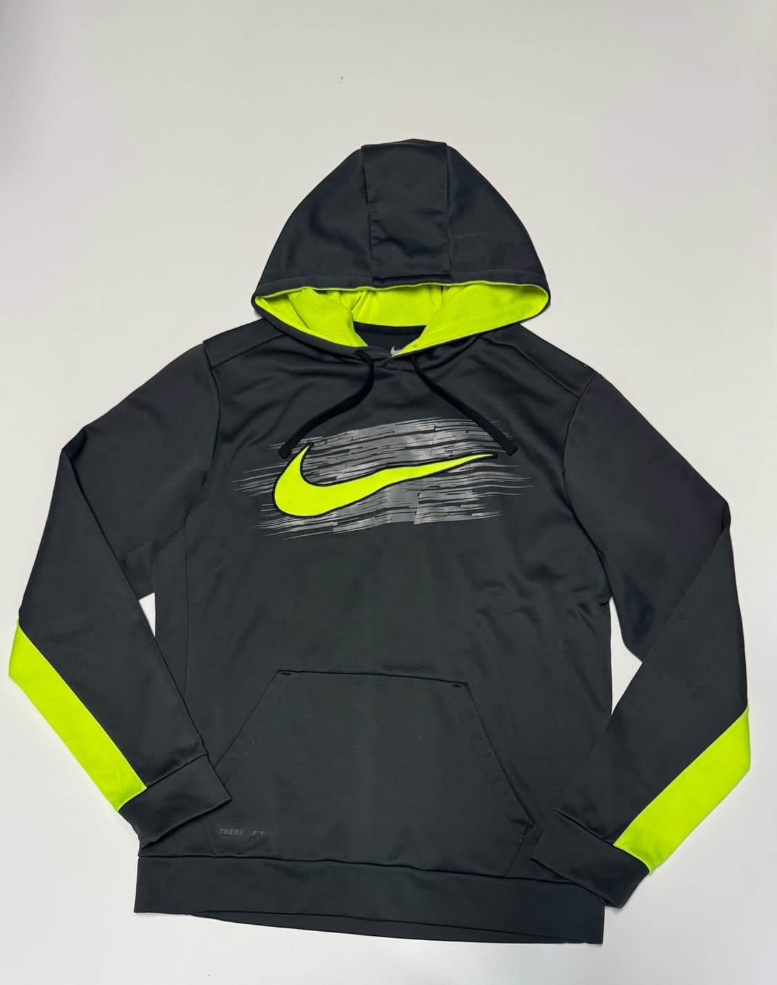 나이키 기능성 써마핏 형광 기모 후드티 M~L 상품이미지1