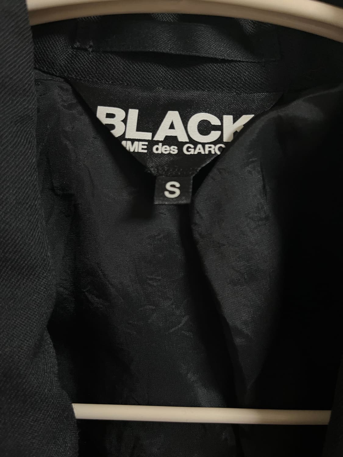 꼼데가르송 블랙 자켓 S 상품이미지2