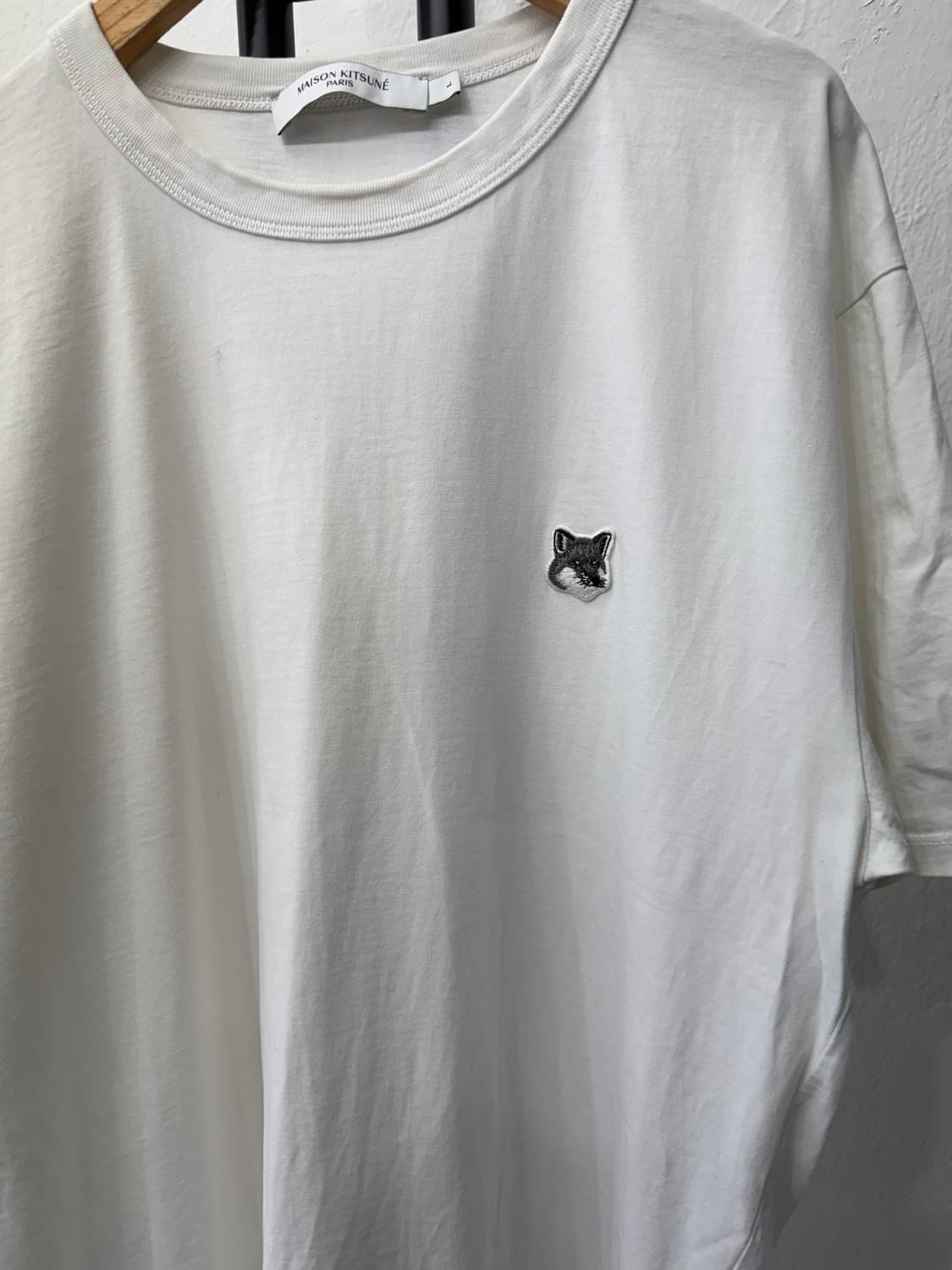 정품) 메종키츠네 남성 반팔티 L 상품이미지3