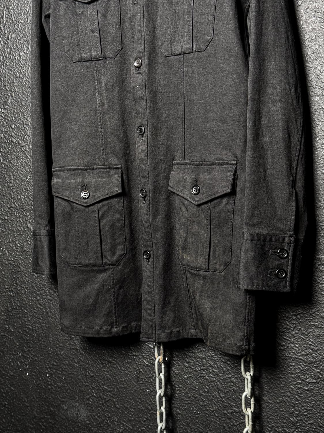 SHELLAC – Military Long Shirt 상품이미지8