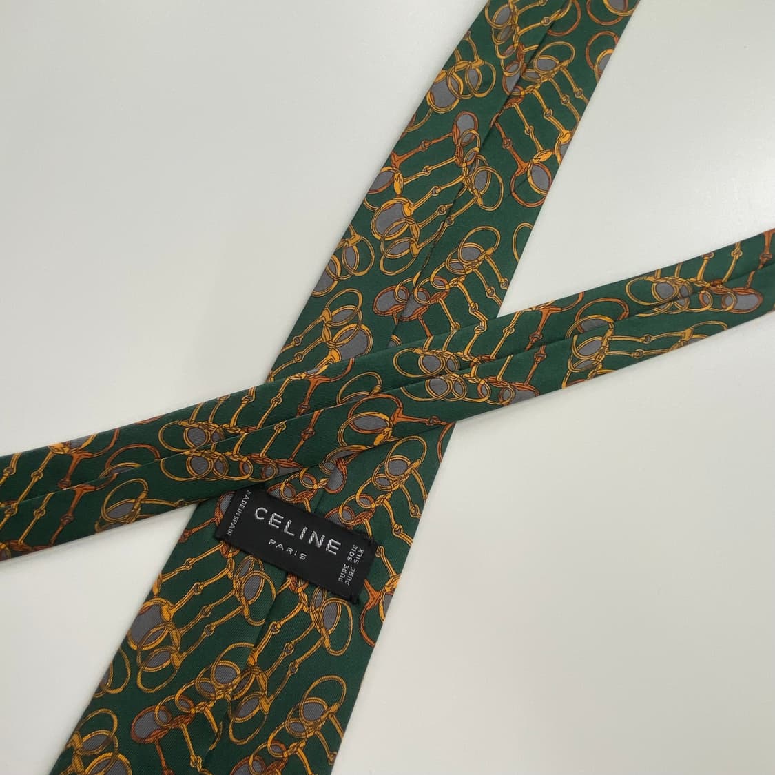 셀린느(celine) 심플로고 정품 명품넥타이 상품이미지6