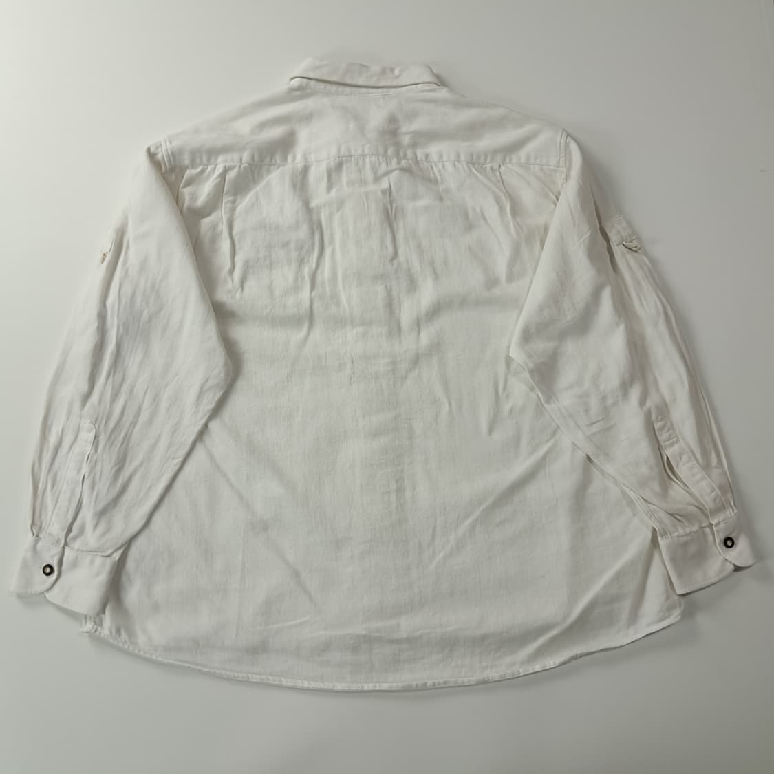 CJ300 3XL 란트하우스 90s 독일판 바바리안 롤업버튼 셔츠 남방 상품이미지6