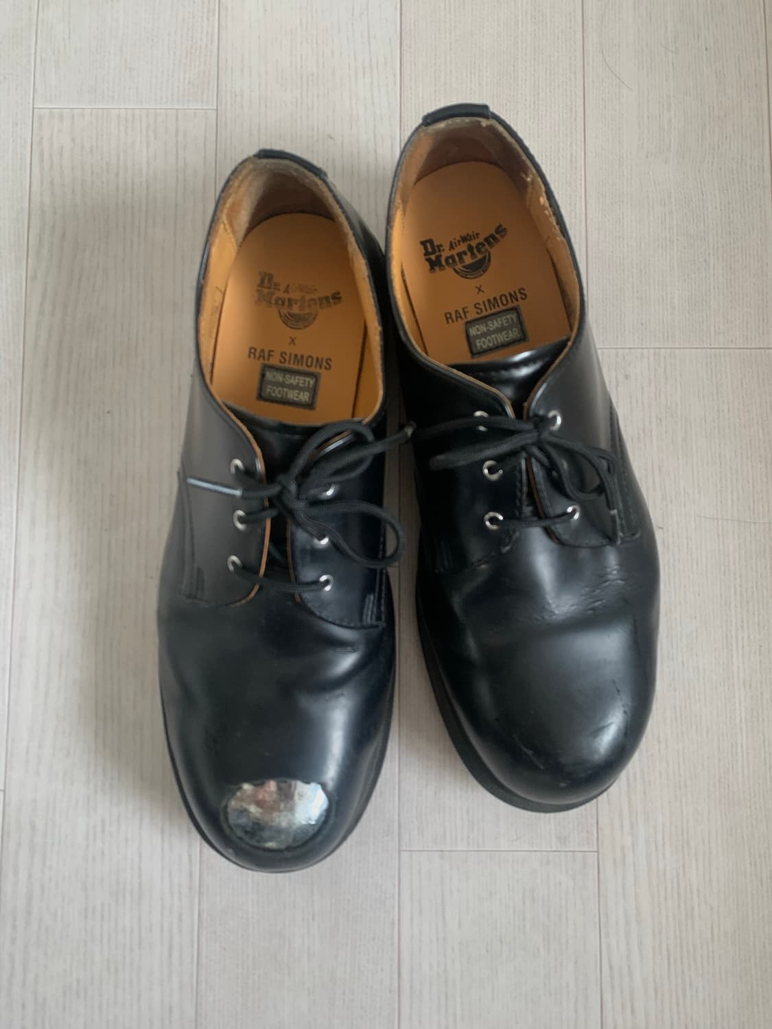 닥터마틴 x 라프시몬스 블랙 더비 슈즈 상품이미지1