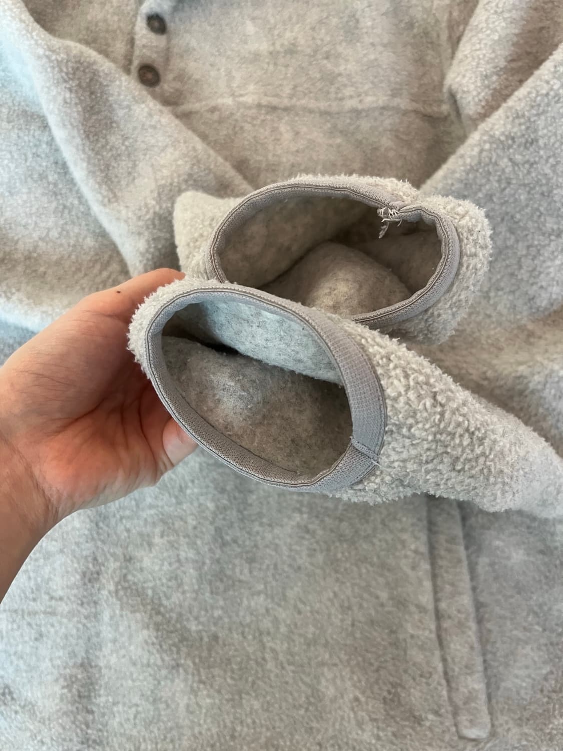 에옹쓰 마운틴 플리스 세트 오트밀 상품이미지3